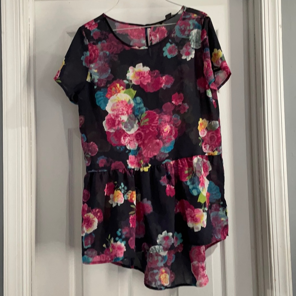 Flowy Floral Tunic Forever 21